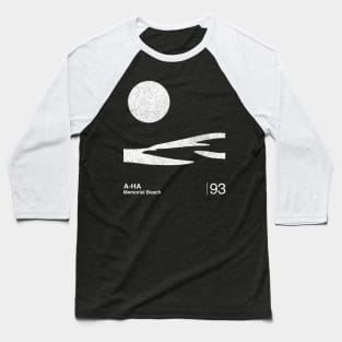 Memorial Beach / Minimalist Graphic Fan Artwork Design Baseball T-Shirt